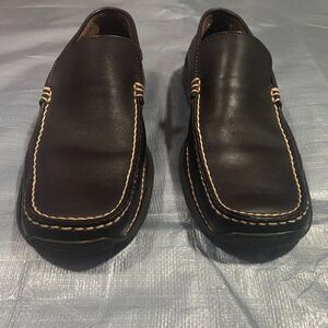 Banana Republic Men's Brown Leather Driving Loafer Size 8 US  ~Made in Italy~